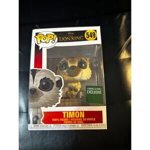 Barnes and Nobles Exclusive Lion King 'Timon' Funko Pop